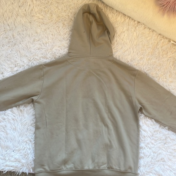 This is a grayish tan hoodie from H&M size women's small - Picture 2 of 4